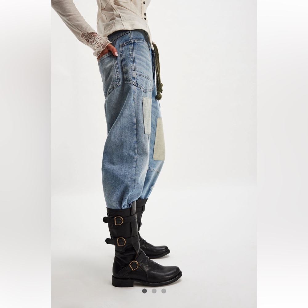 Fiorentini and Baker Moto Boots/ Free People